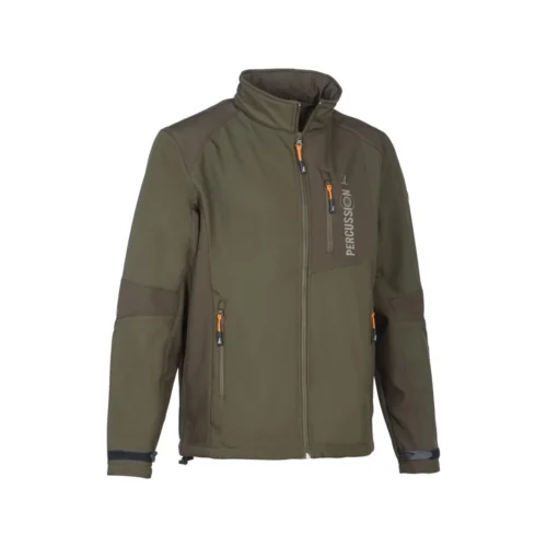 PERCUSSION JAKNA SOFTSHELL 15103 BRAON/ZELENA